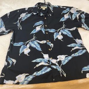 Cooke Street Honolulu aloha shirt! Black Size Medium